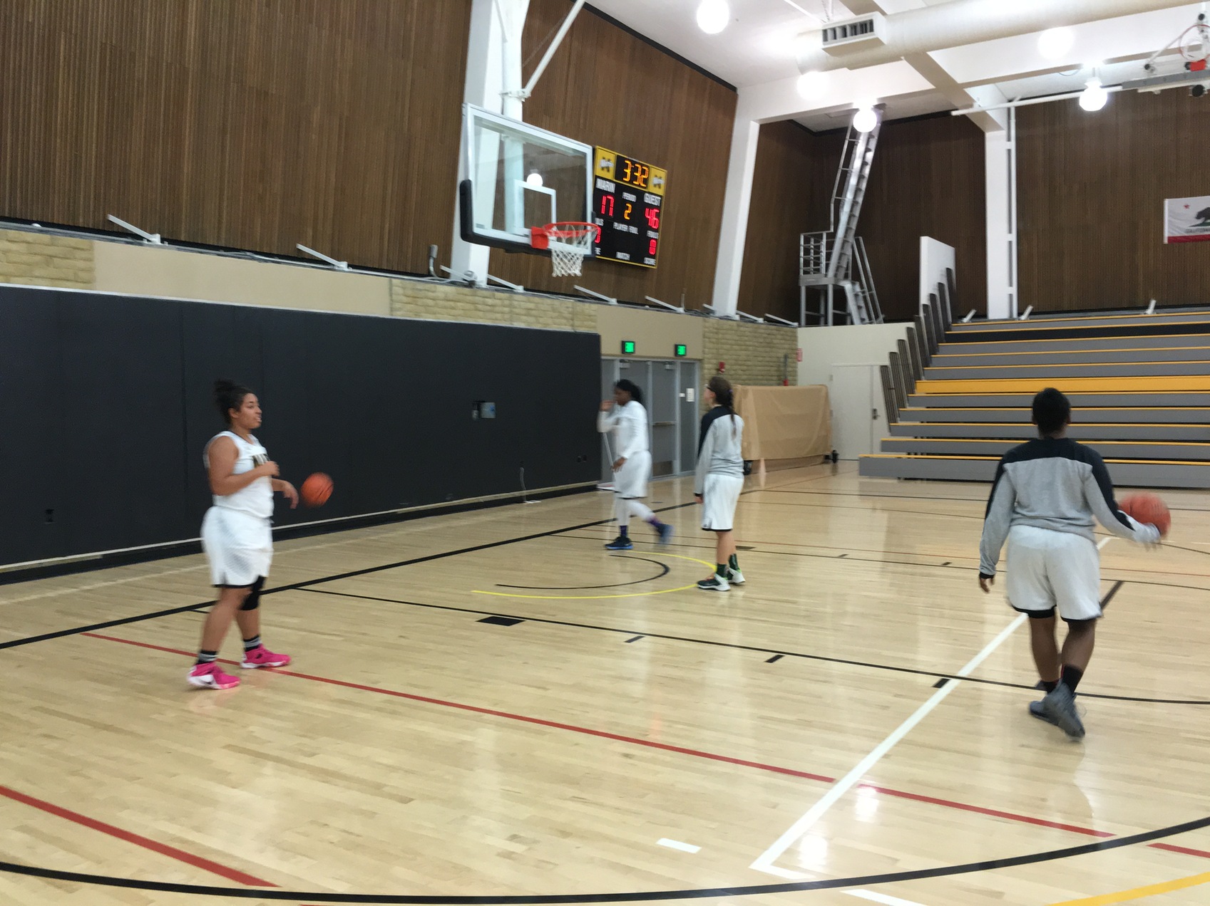 College of Marin Women’s Basketball Falls to Las Positas In Hawks Classic Opener 67-56