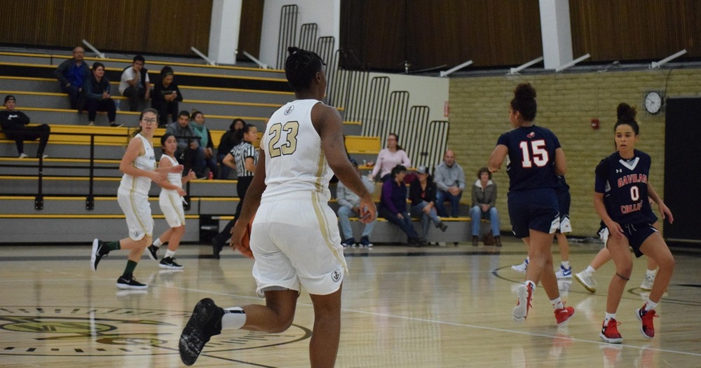 Women’s Basketball Earns First Road Win 72-61 Over Hartnell College