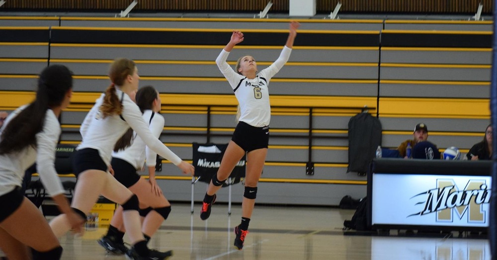 Mariners Volleyball Upends Napa Valley College on the Road 3-2