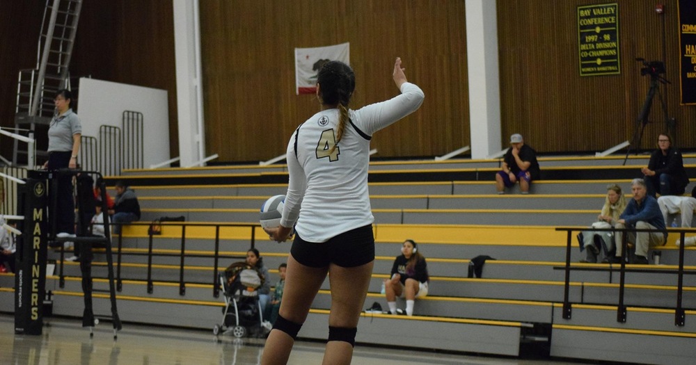 Mariner’s Volleyball Sweeps College of Alameda 3-0